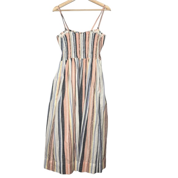 Free People Lilah Pleated Tube Dress Removable Straps Size Medium NEW - Picture 12 of 16